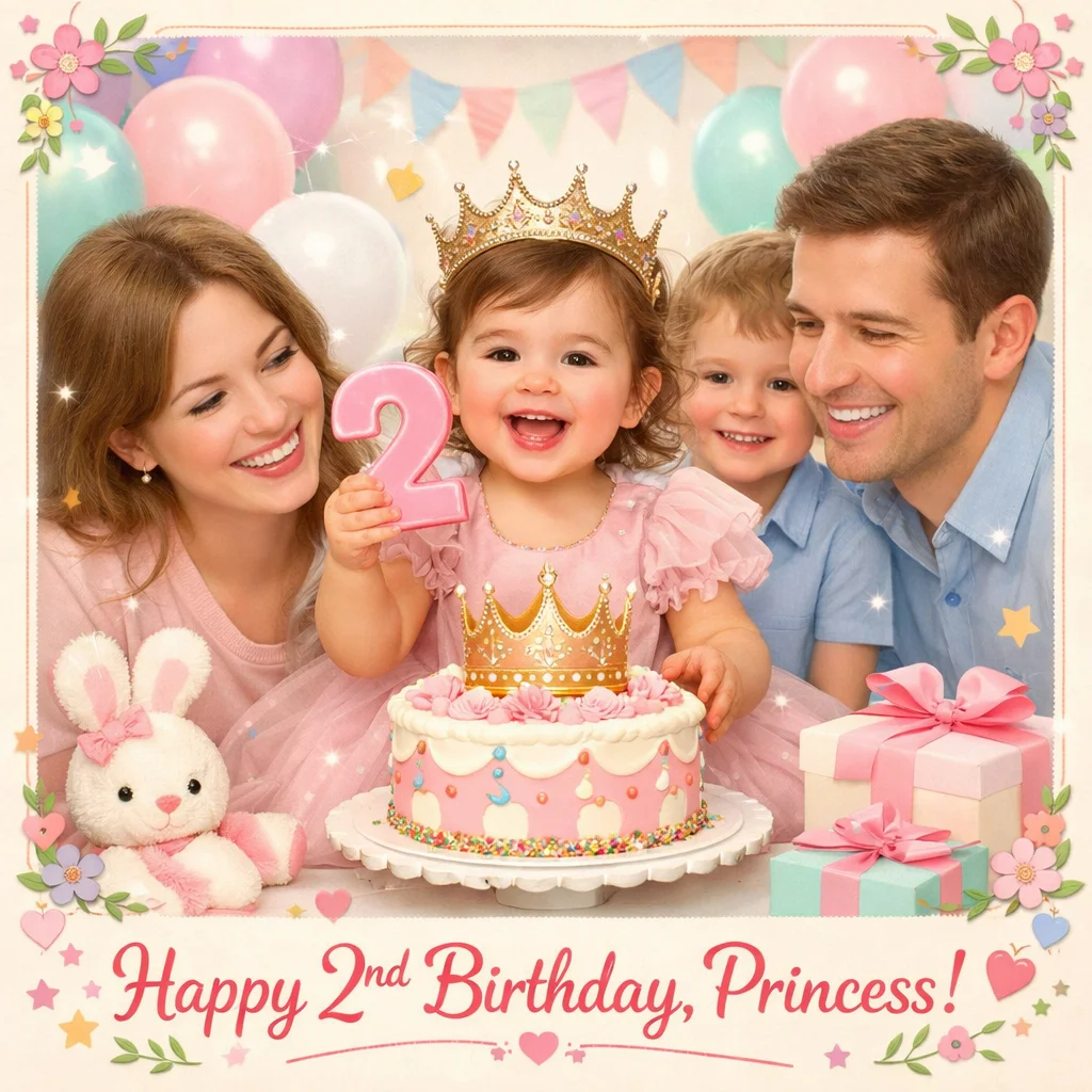 2nd Birthday Wishes
