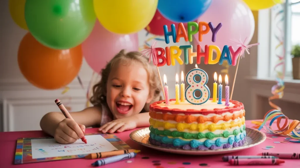 8th Birthday Wishes