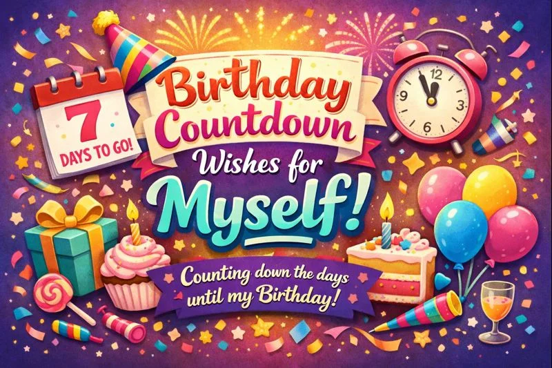 Countdown until your birthday