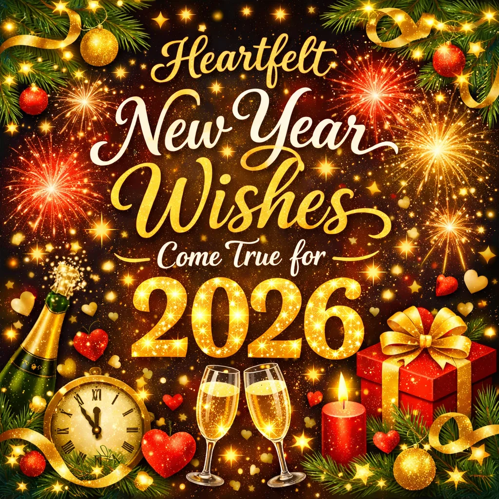 Heartfelt New Year Wishes come true for 2026
