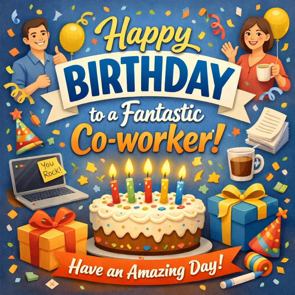Friendly Employee Birthday Wishes