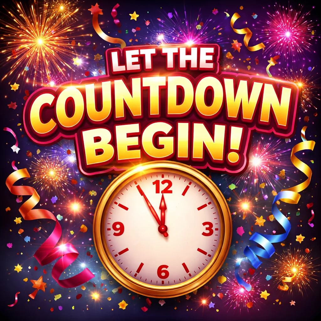 let the countdown begin