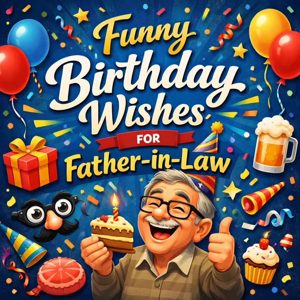 Funny Birthday Wishes for Father in Law