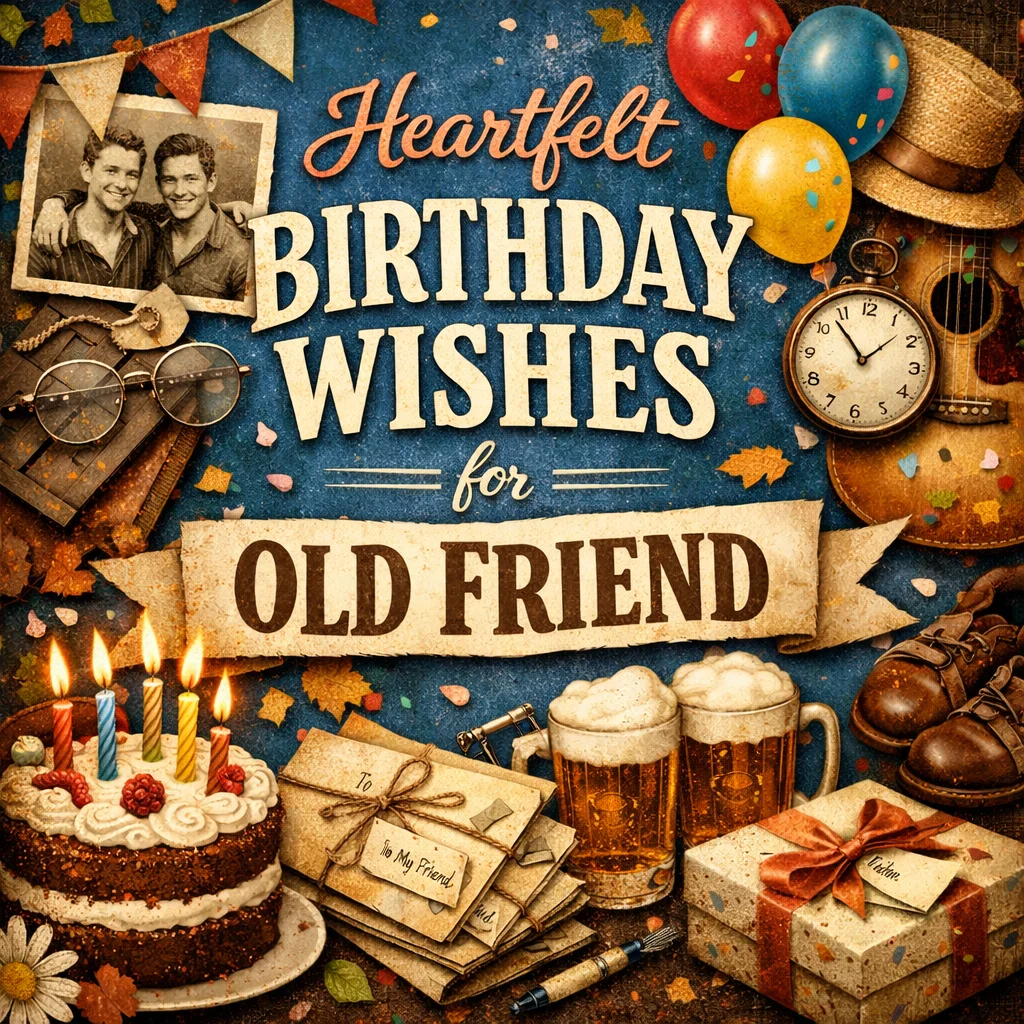 Heartfelt Birthday Wishes for Old Friend