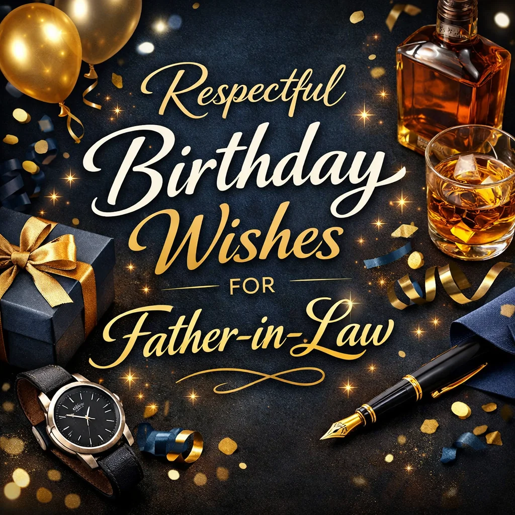 Respectful Birthday Wishes for Father in Law