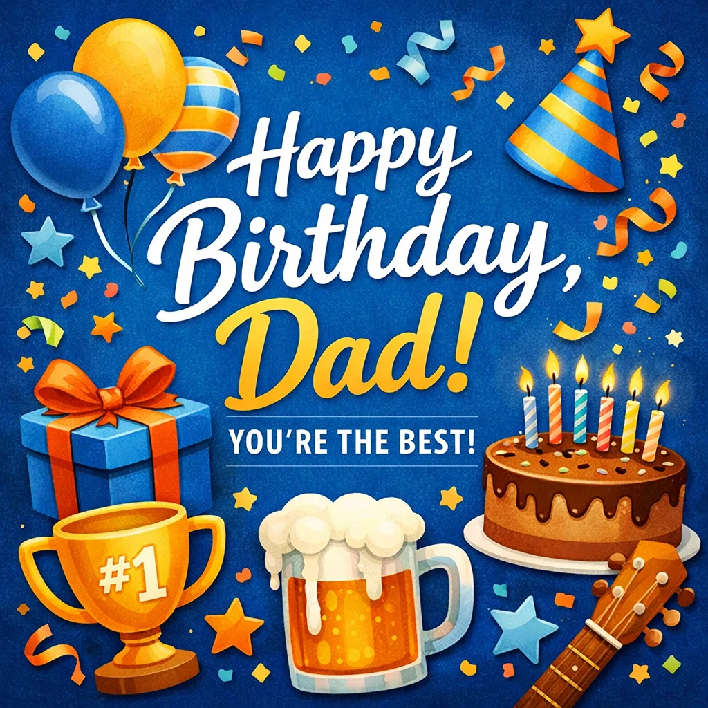 Sweet Birthday Messages for Dad