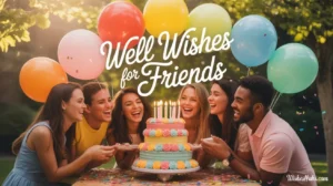 Well Wishes for Friends