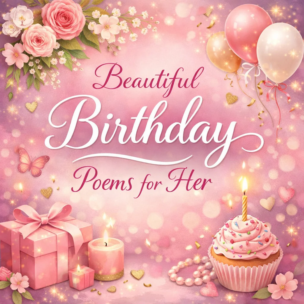 Beautiful Birthday Poems for Her