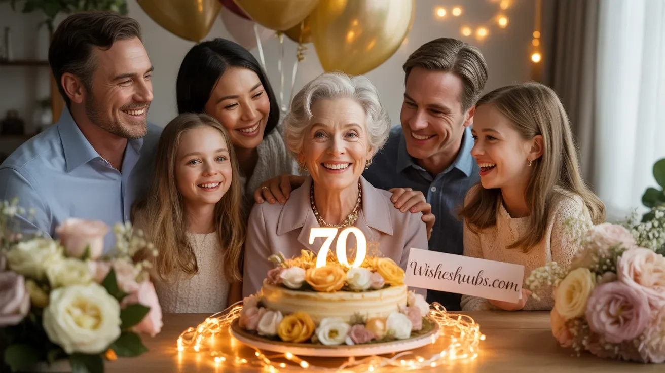 70th Birthday Wishes