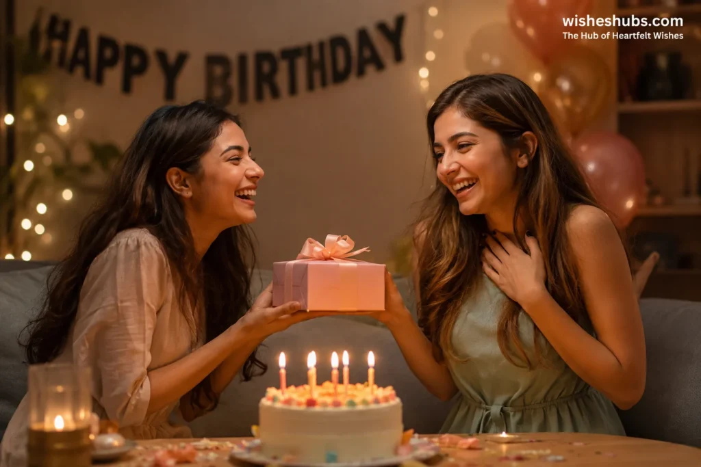 Best friend celebrating birthday with heartfelt wishes and joyful memories
