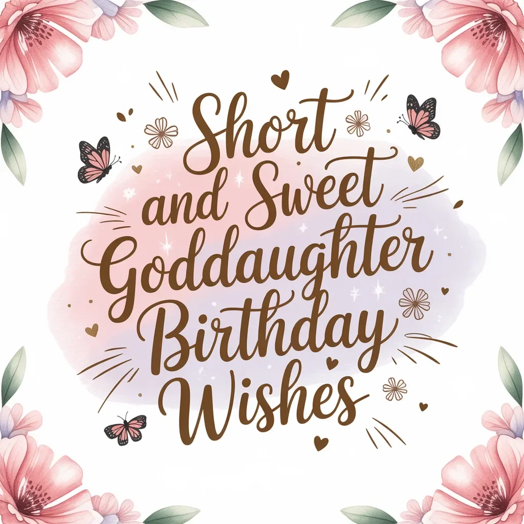 Goddaughter Birthday Wishes most inspiring