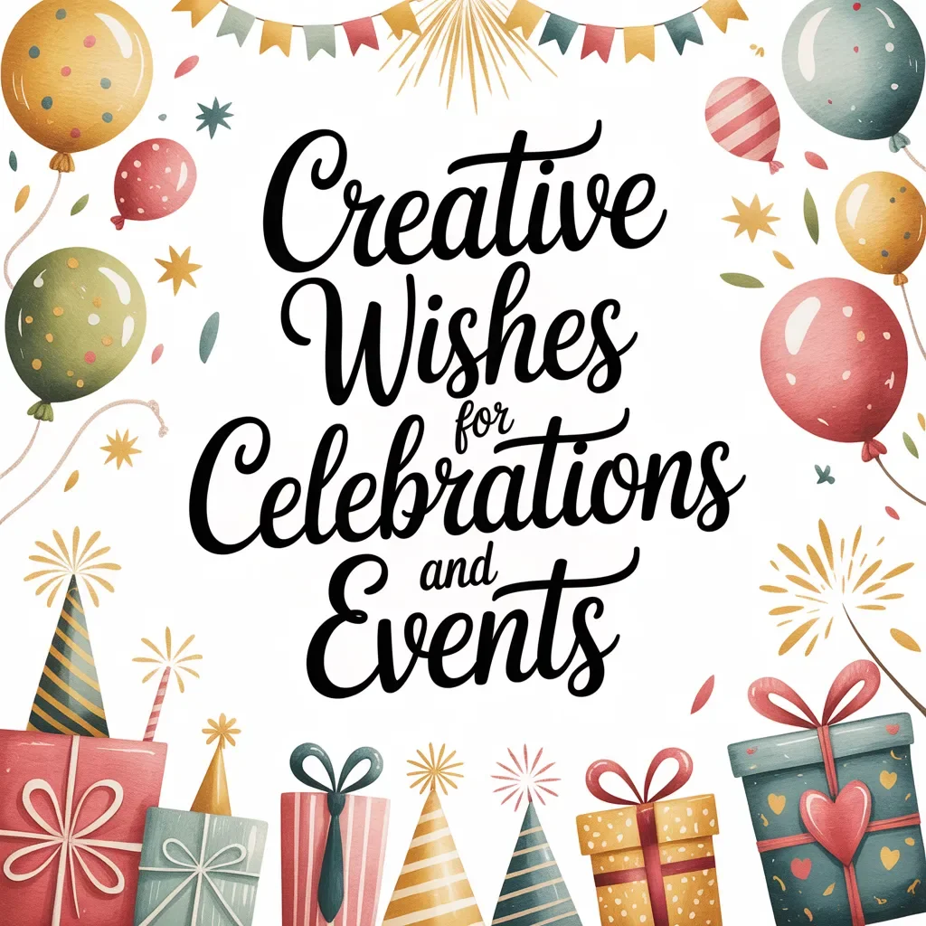 success Wishes for Celebrations and Events