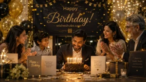 Successful moments birthday wishes shared during a joyful birthday celebration with loved ones