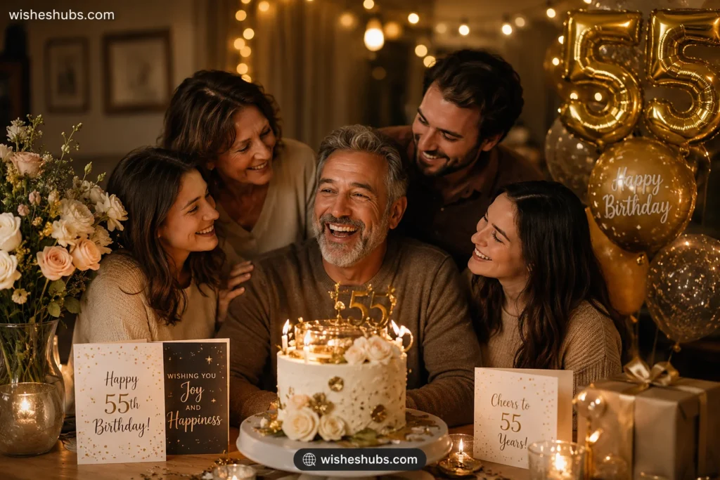 55th Birthday Wishes