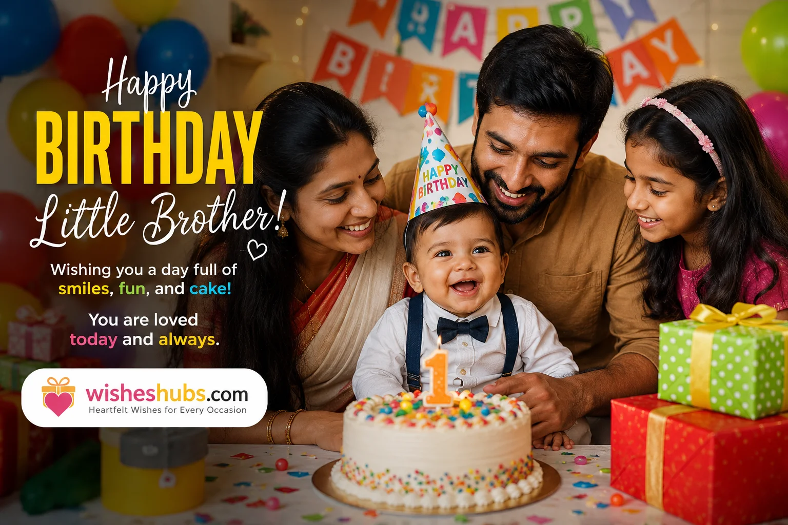 Baby Brother Birthday Wishes