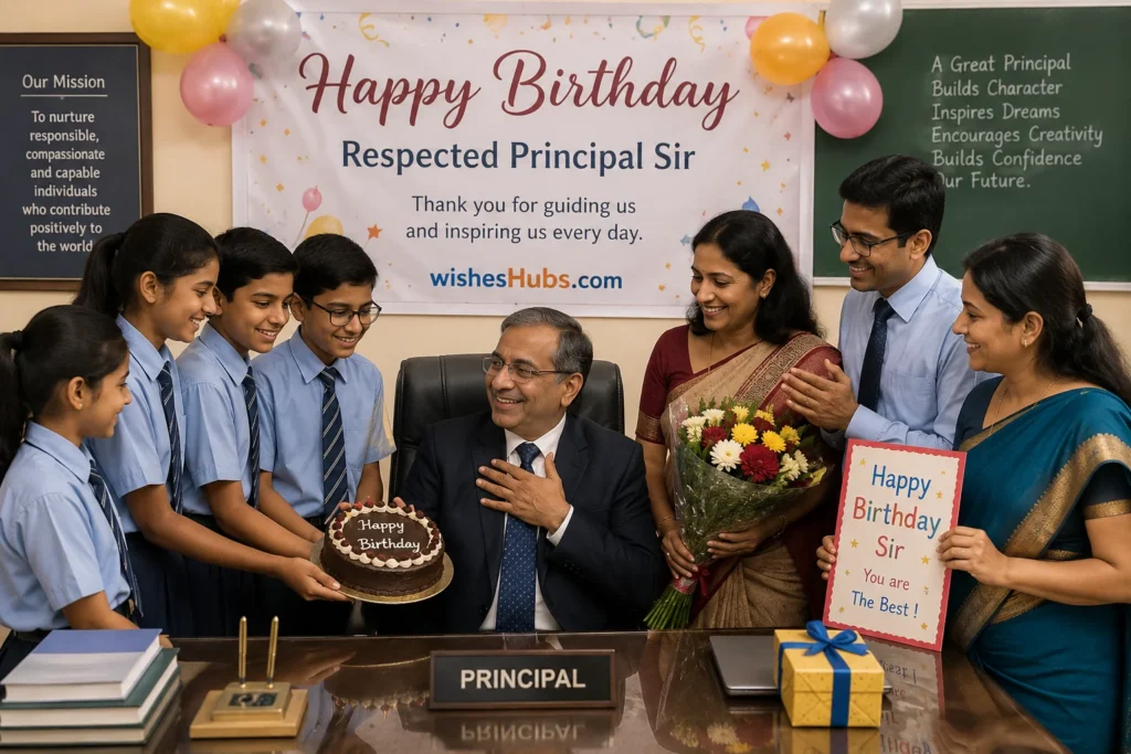 Birthday Wishes for Principal