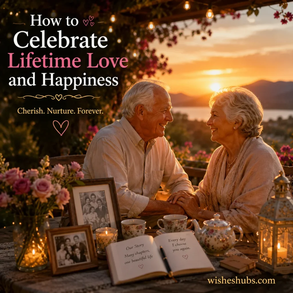 How to Celebrate Lifetime Love and Happiness?