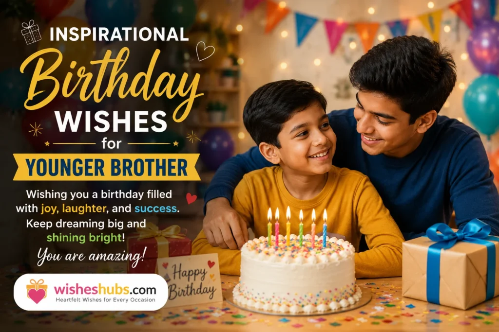 inspirational Baby Brother Birthday Wishes
