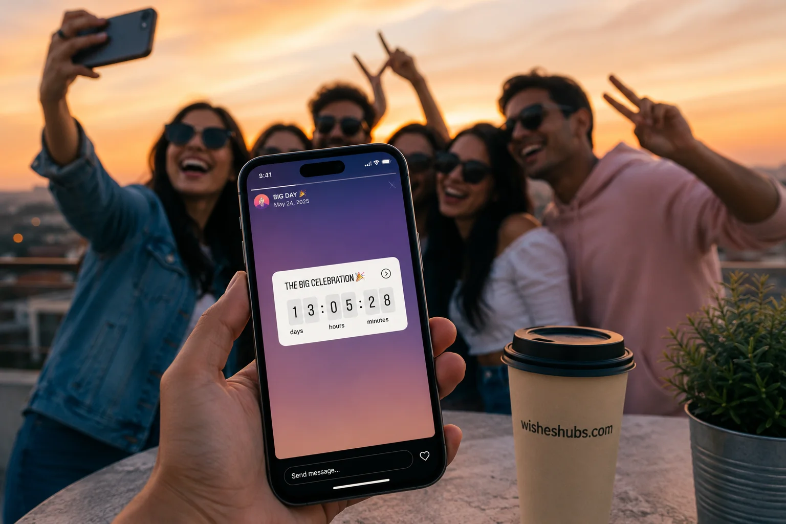 Instagram Countdown Captions