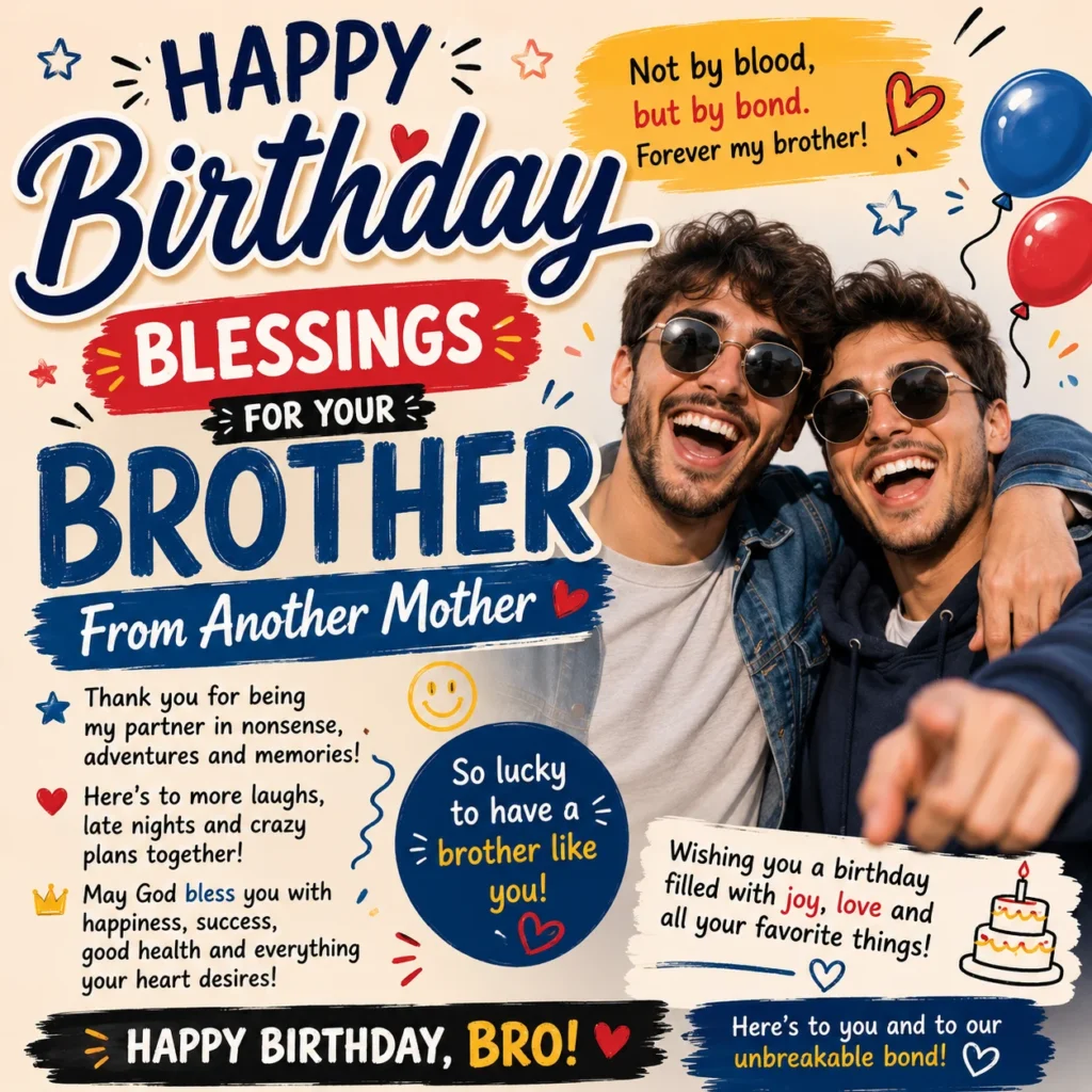 Wishes for Your Brother From Another Mother