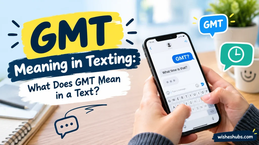 GMT Meaning in Texting: What Does GMT Mean in a Text?