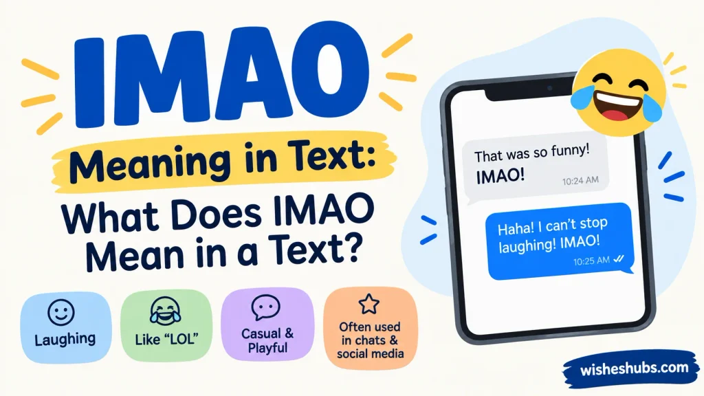 IMAO Meaning in Text: What Does IMAO Mean in a Text?