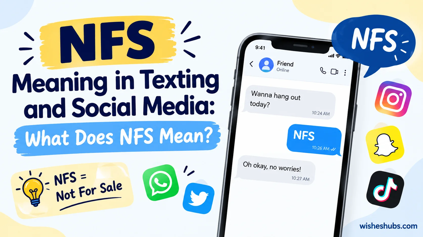 NFS Meaning in Texting and Social Media: What Does NFS Mean?