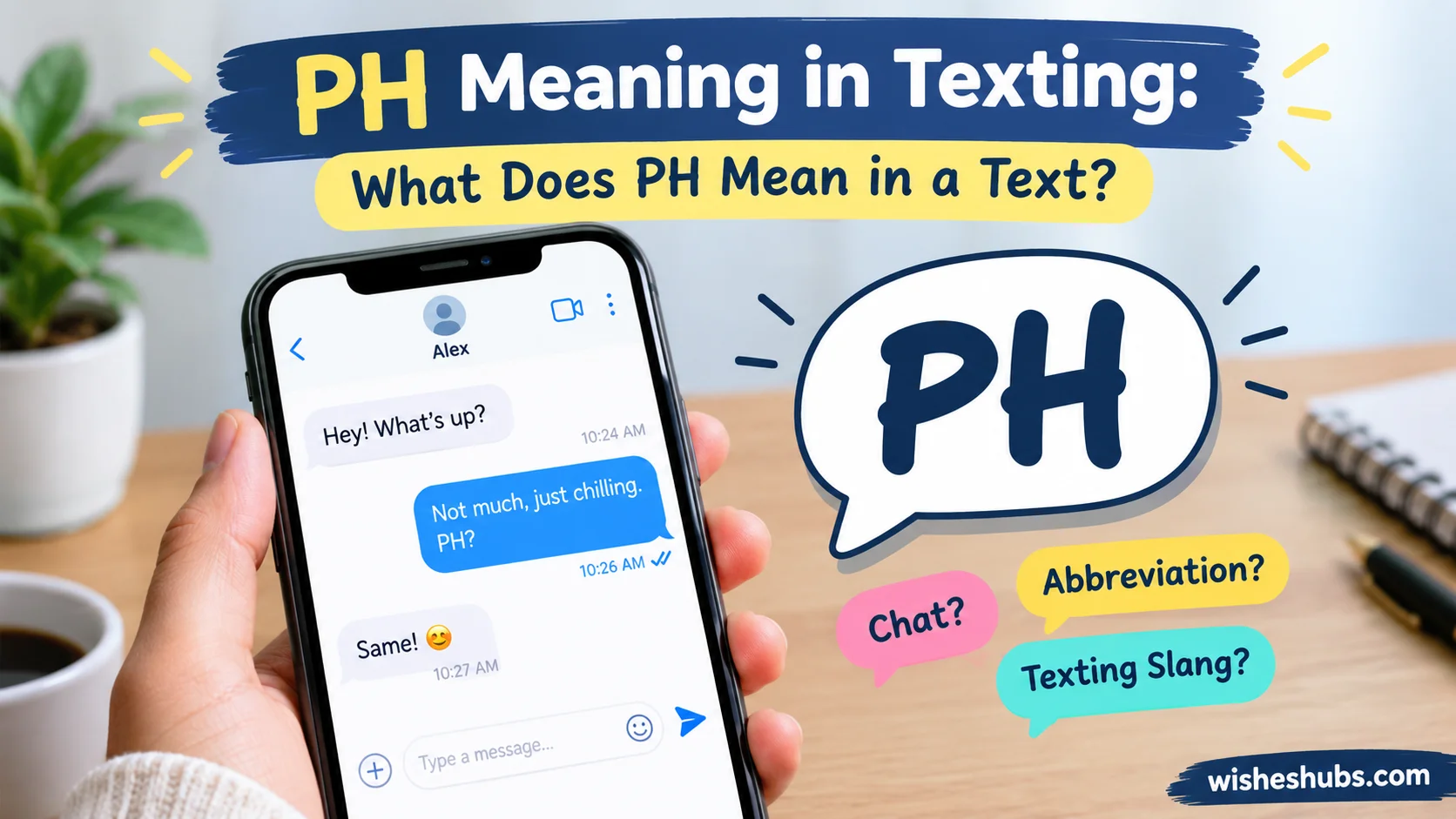 PH Meaning in Texting: What Does PH Mean in a Text?