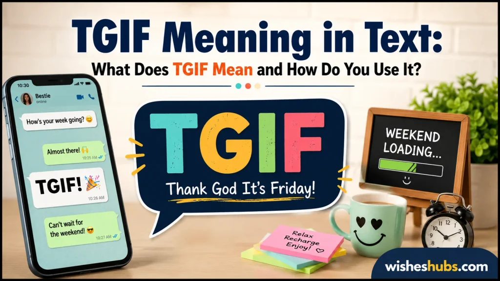 TGIF Meaning in Text: What Does TGIF Mean and How Do You Use It?