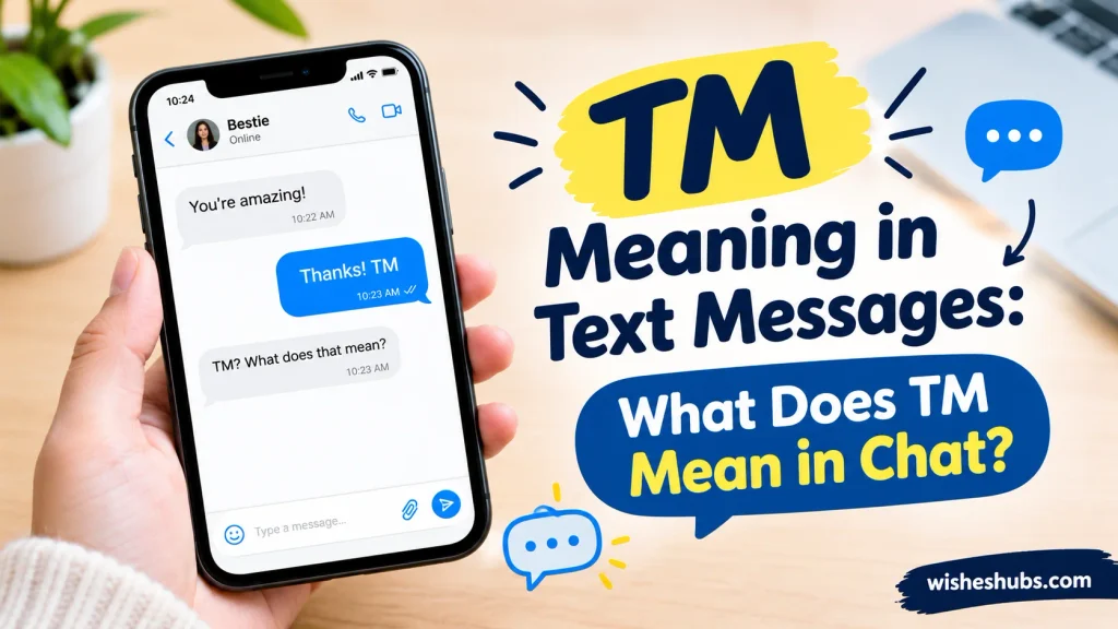 TM Meaning in Text Messages: What Does TM Mean in Chat?