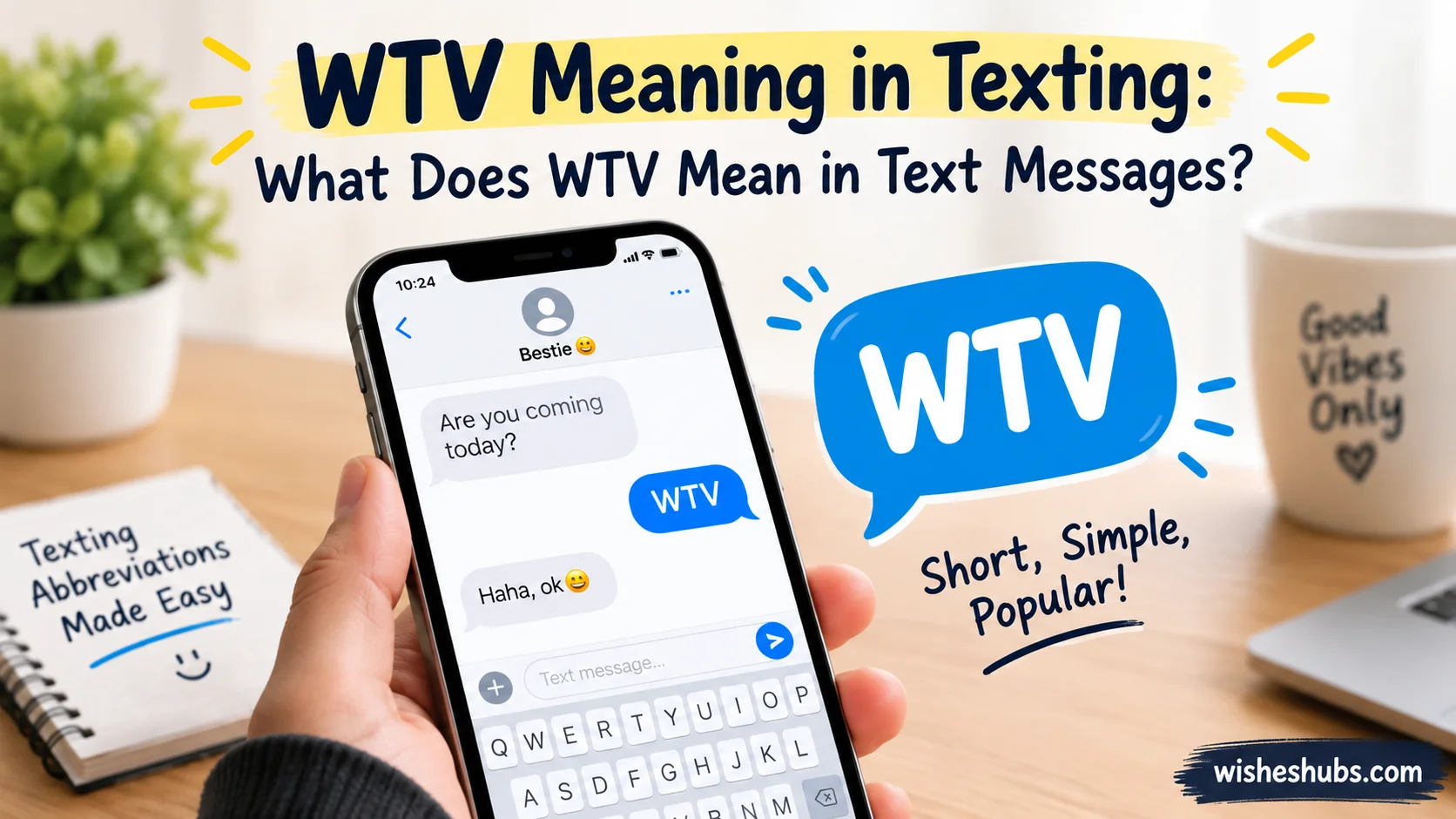 WTV Meaning in Texting: What Does WTV Mean in Text Messages?