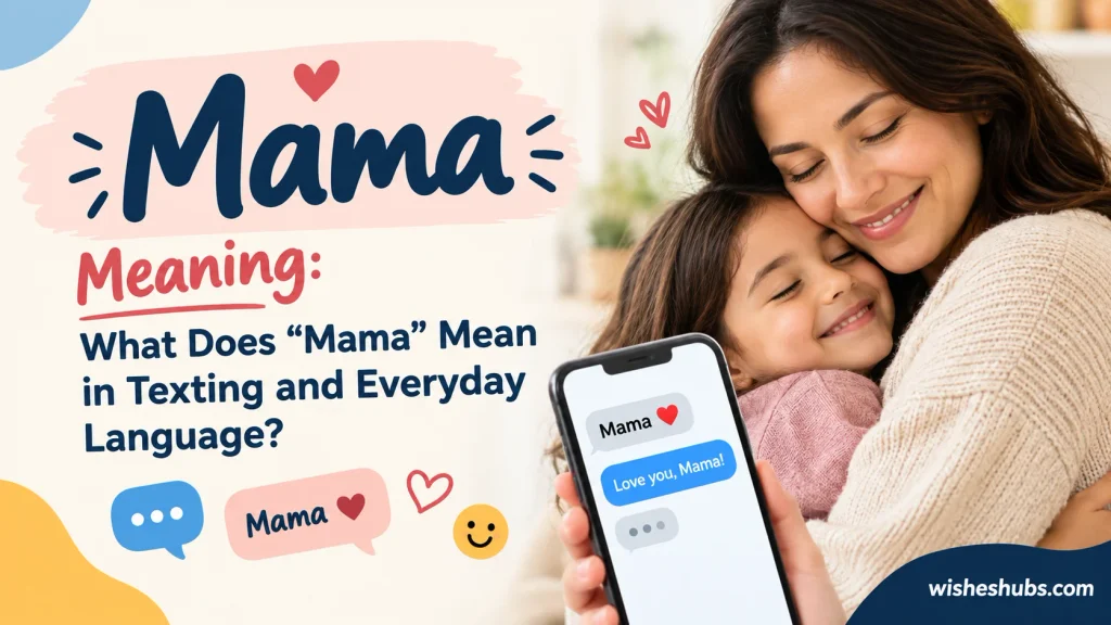 Mama Meaning: What Does “Mama” Mean in Texting and Everyday Language?