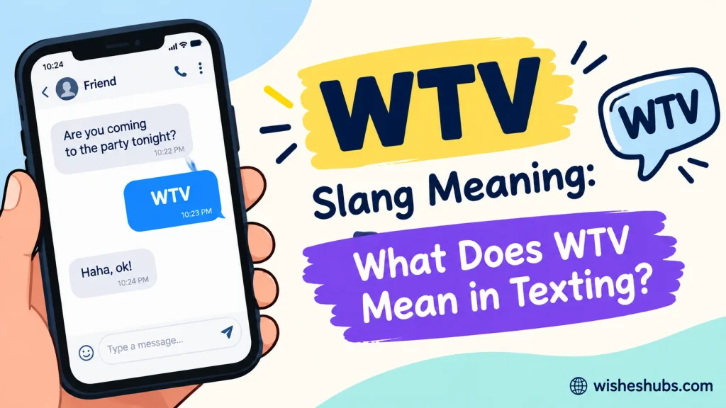 WTV Slang Meaning: What Does WTV Mean in Texting?